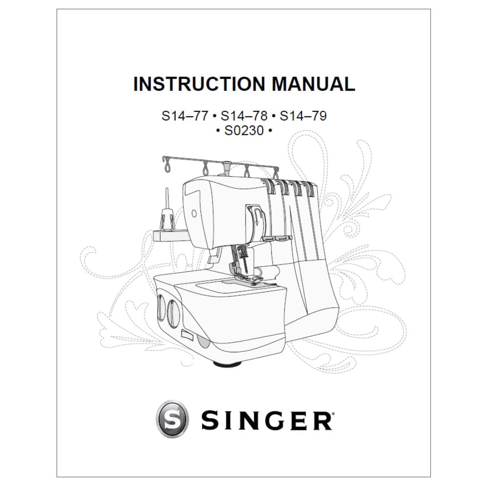 Singer S0230 Instruction Manual image # 114619