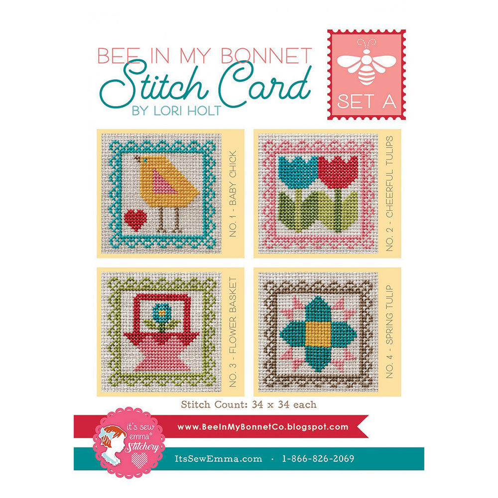 It's Sew Emma, Stitch Cards Pattern image # 67451