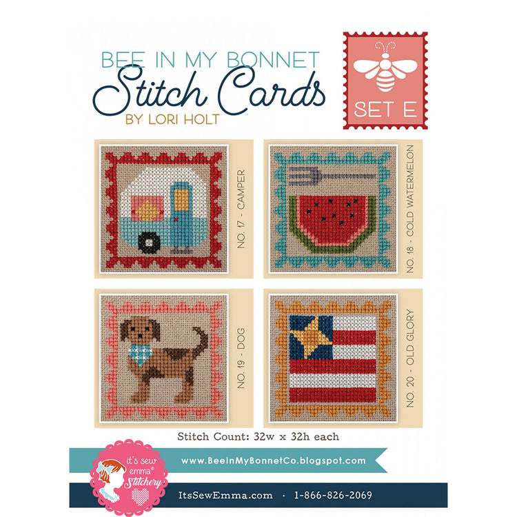 It's Sew Emma, Stitch Cards Pattern image # 67453