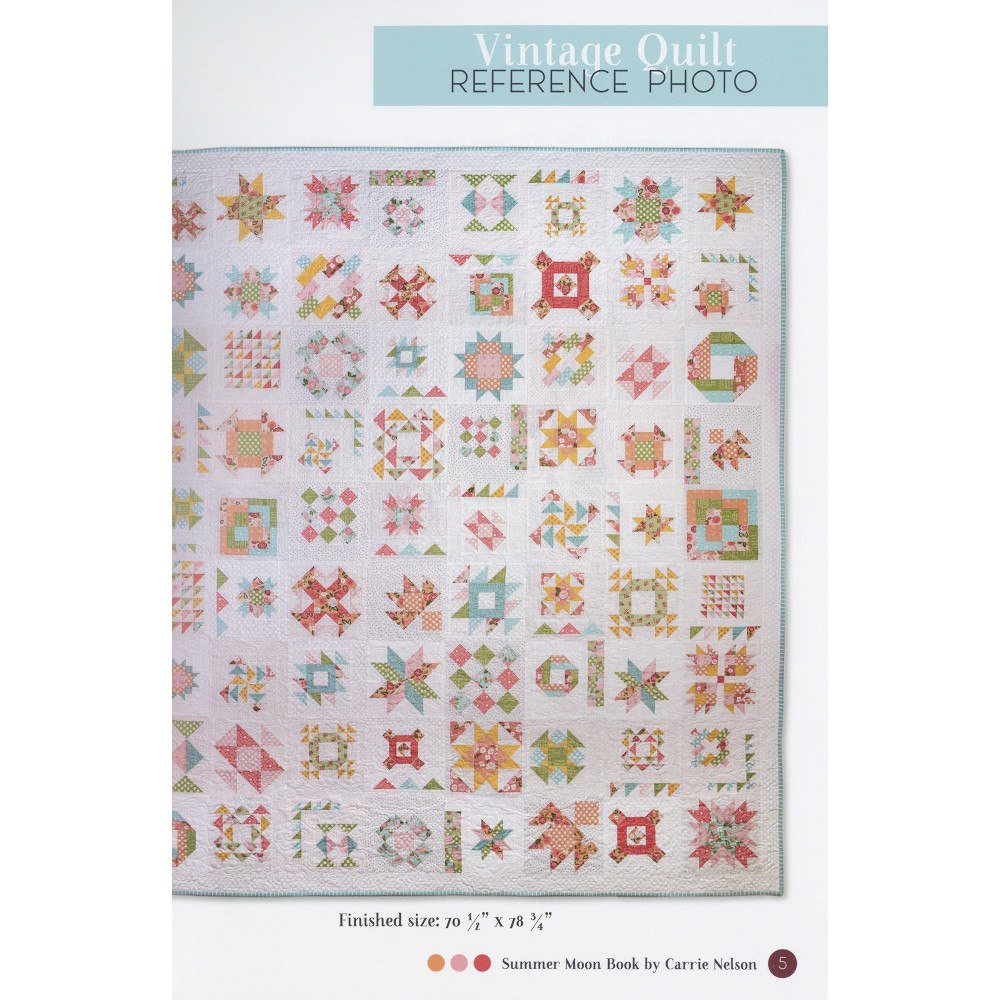 Carrie Nelson's Summer Moon Pattern Book image # 64463