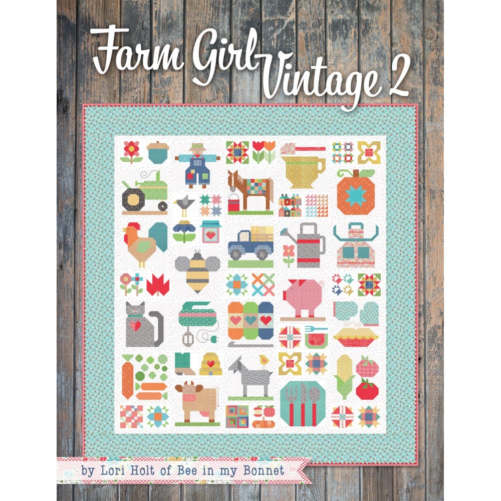 Farm Girl Vintage 2 Quilt Book image # 58983