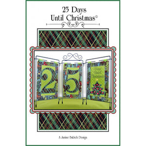 25 Days Until Christmas, Christmas Countdown Embroidery CD image # 43553