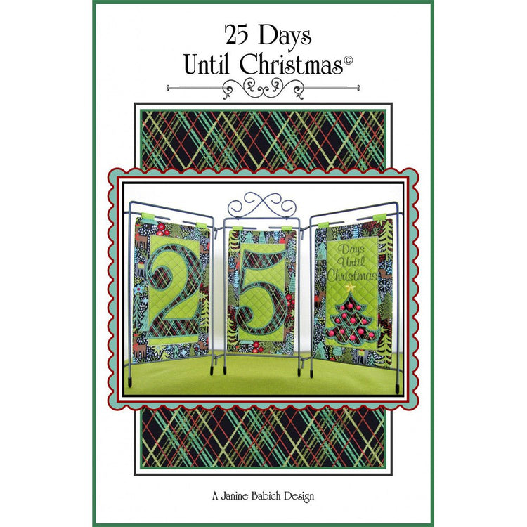 25 Days Until Christmas, Christmas Countdown Embroidery CD image # 43553