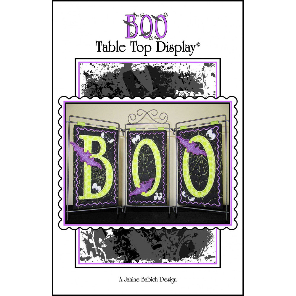 BOO Table Top Display Pattern CD image # 46725