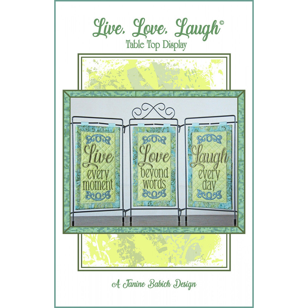 Live Laugh Love Table Top Display Pattern CD image # 46719