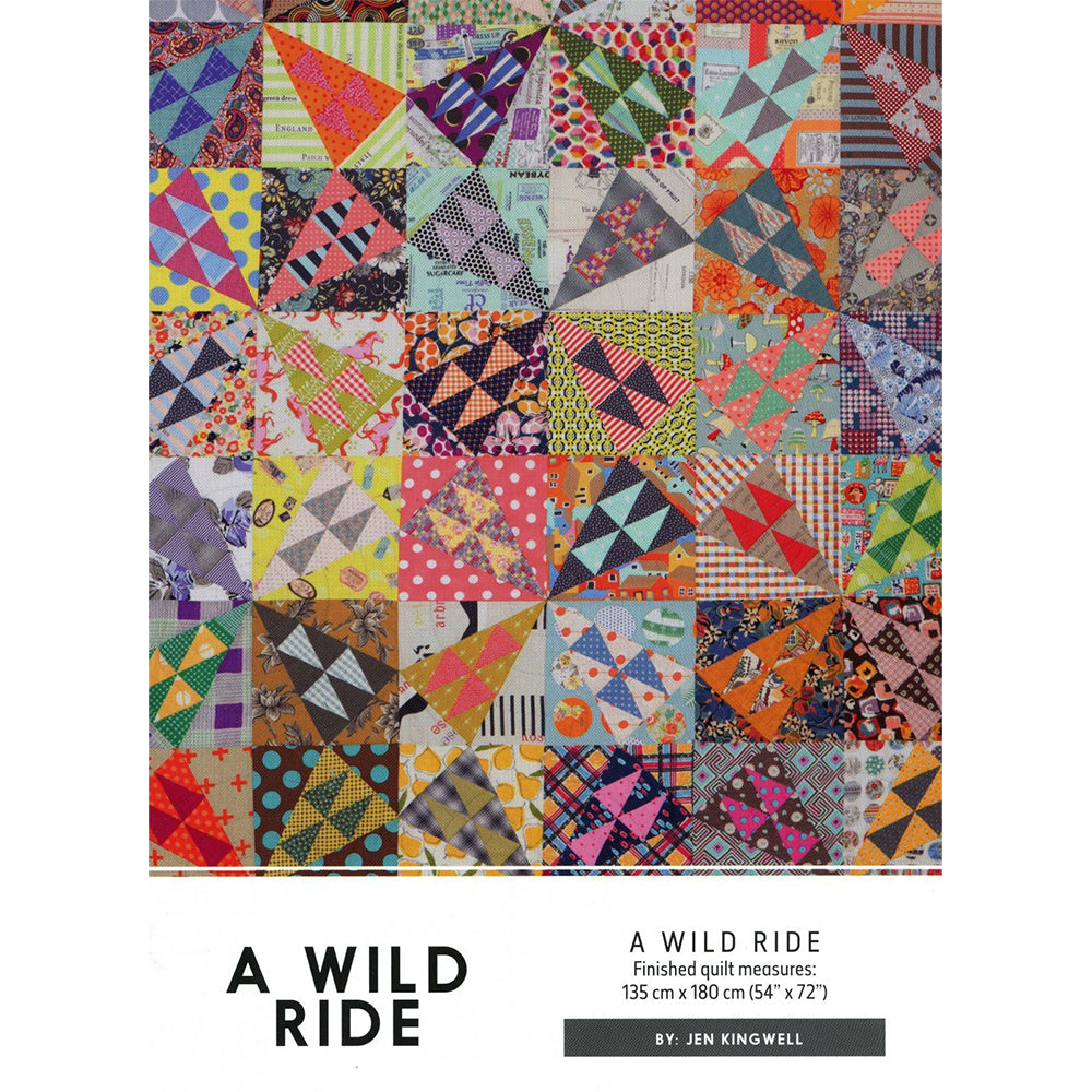 Jen Kingwell, A Wild Ride Quilt Pattern image # 62770