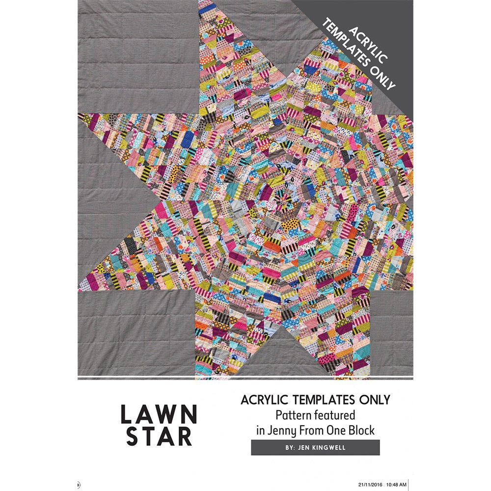 Jen Kingwell, Lawn Star Acrylic Templates image # 63405