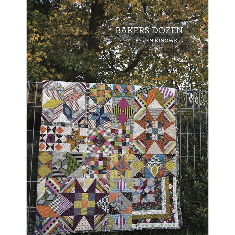 Jen Kingwell, Bakers Dozen Quilt Pattern Booklet image # 62315