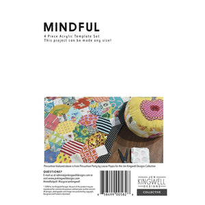 Jen Kingwell, Mindful Quilt Pattern with Template image # 63321