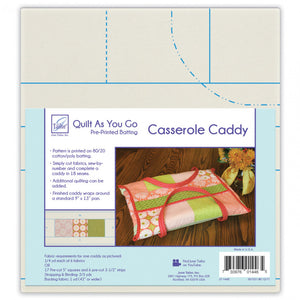 Quilt as You Go Casserole Caddy Pattern image # 49844