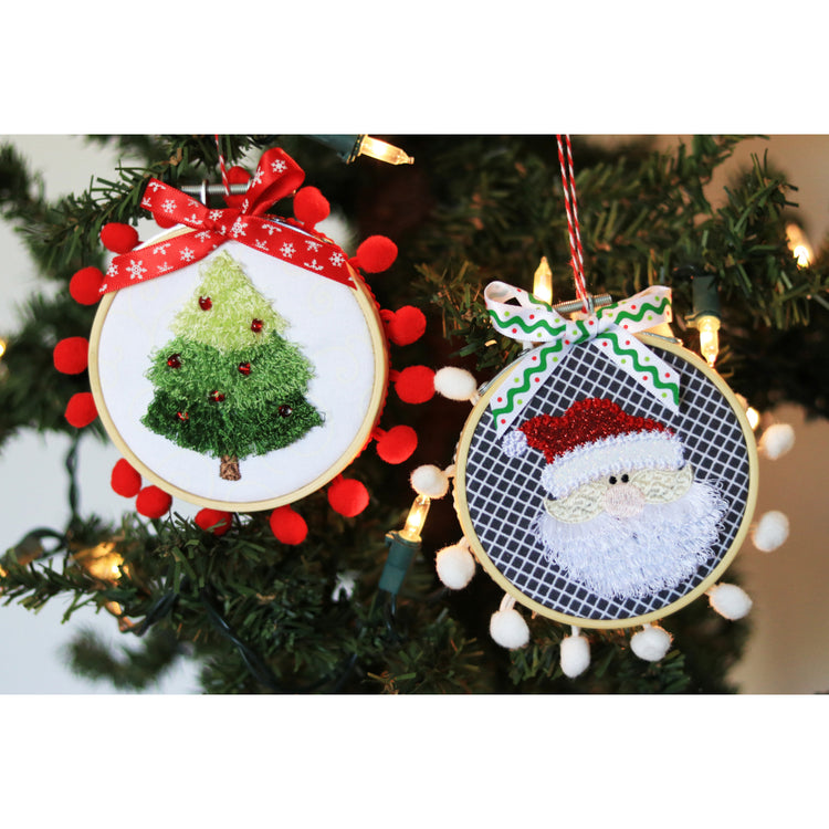 Happy Hoop Decor, Volume 1: Whimsical Christmas Ornaments Embroidery CD image # 54587