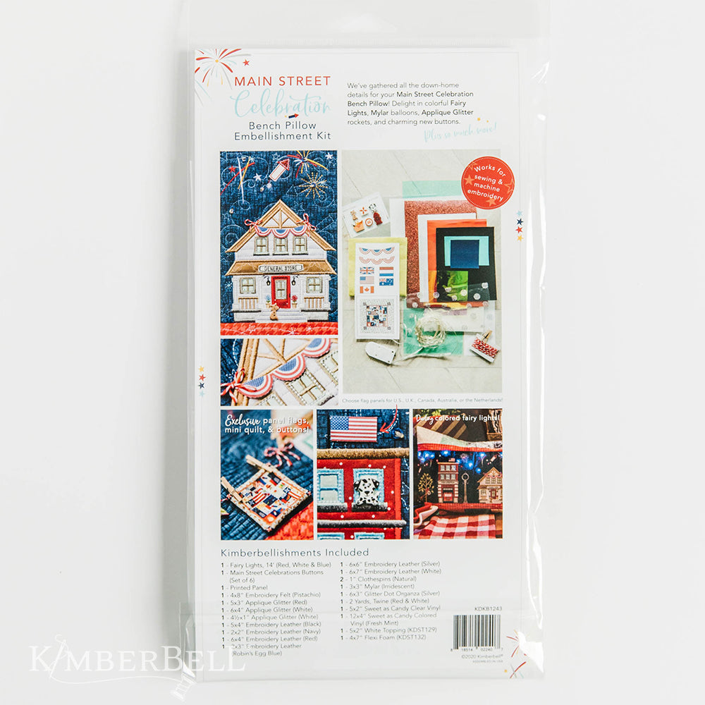 Kimberbell, Main Street Celebration Embellishment Kit image # 73805