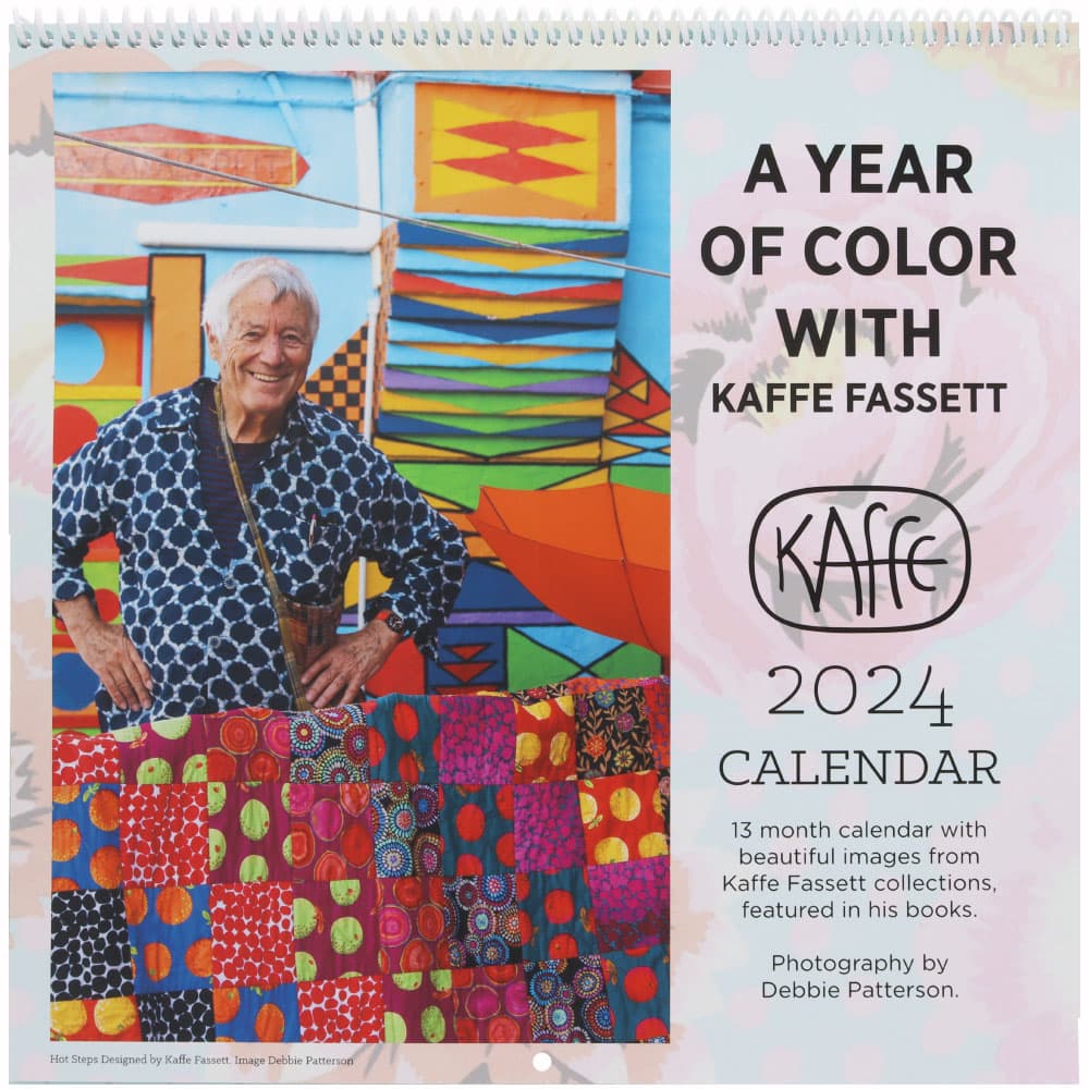 A Year of Color with Kaffe Fassett 2024 Calendar