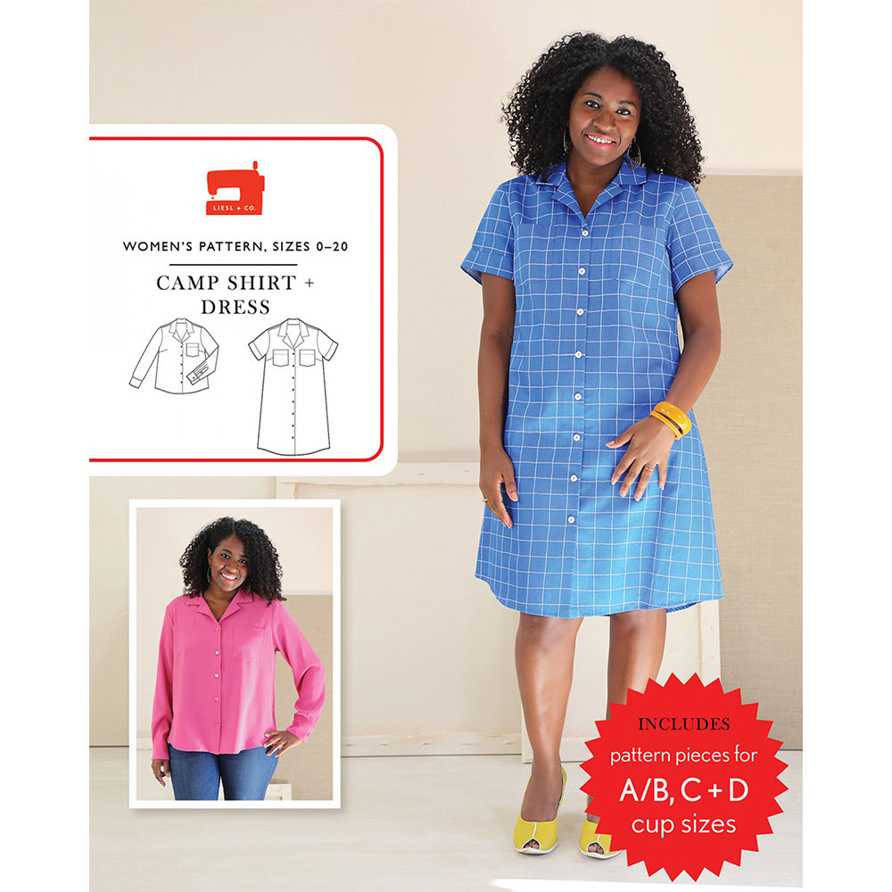 Camp Shirt and Dress Pattern image # 67662