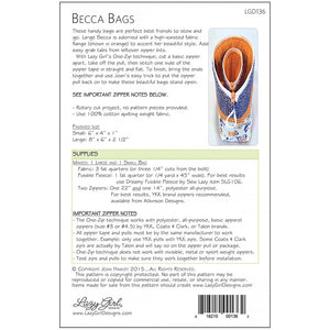 Becca Bags Pattern image # 75074