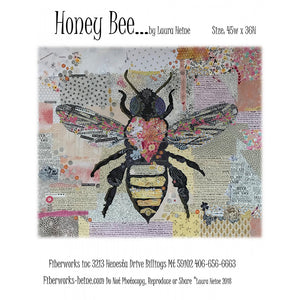 Honey Bee Collage Quilt Pattern image # 67551