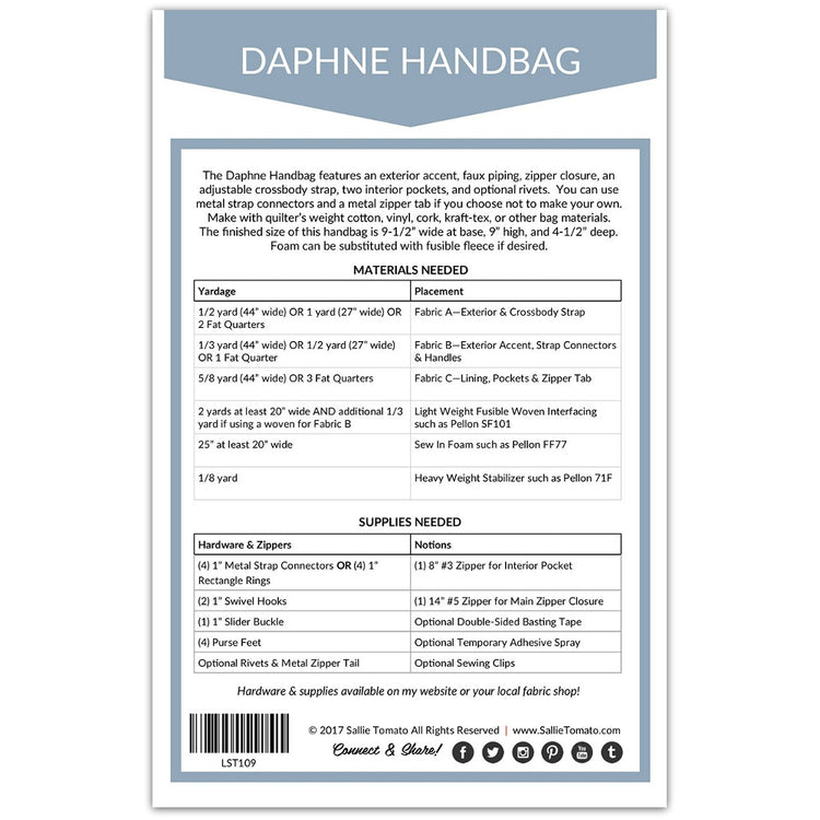 Daphne Handbag Pattern image # 46660