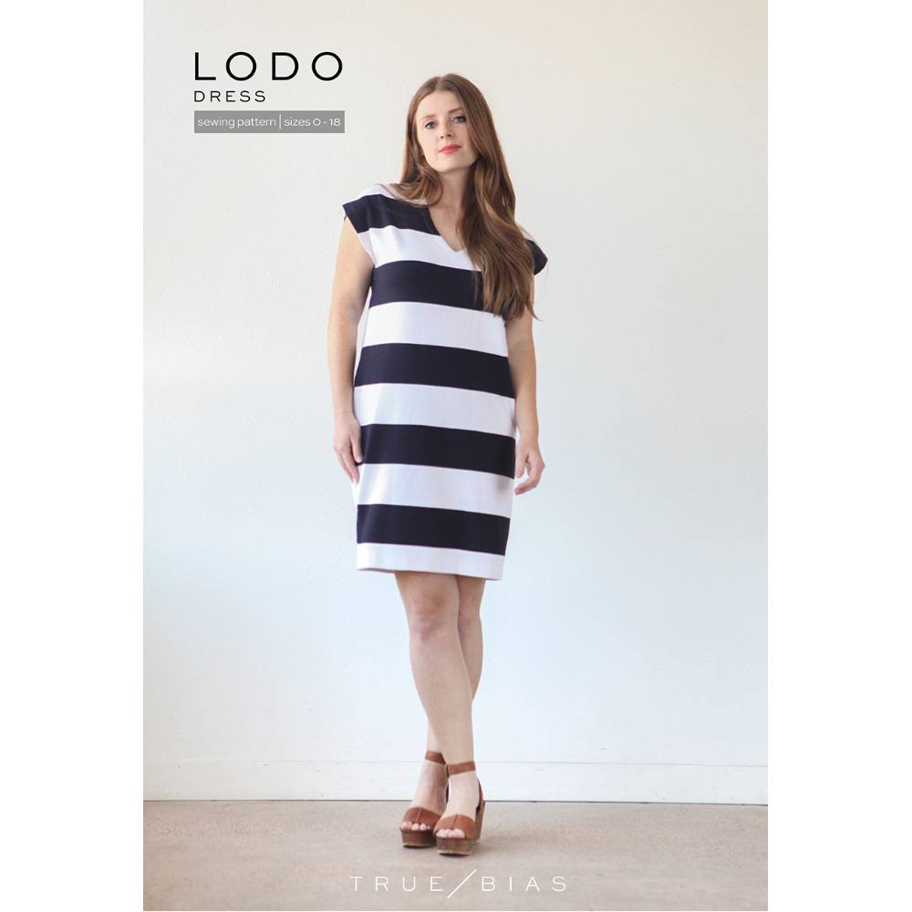 Lodo Dress Pattern - True Bias image # 83888