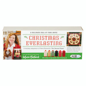 Aurifil, Christmas Everlasting 6 Spool Thread Collection image # 106610