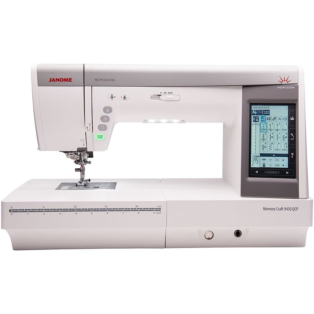 Janome Horizon Memory Craft 9450QCP Computerized Sewing Machine with F