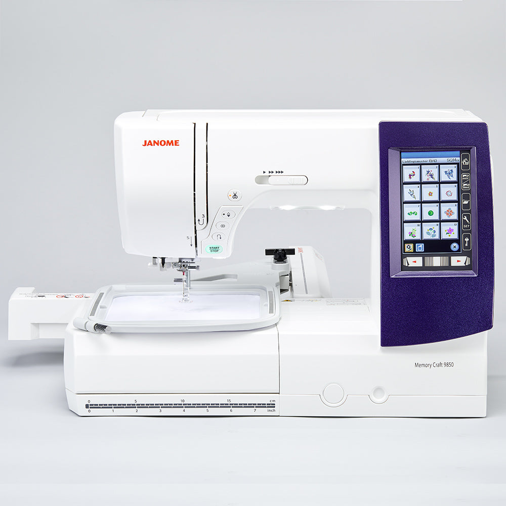 Janome MC9850 Computerized Sewing and Embroidery Machine image # 72705