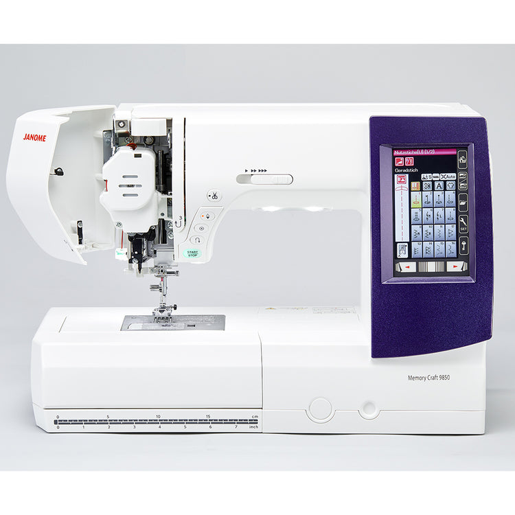 MC 9850 Janome- Máquina de Coser y Bordar + Artistic Digitizer JR