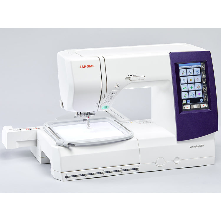 Janome MC9850 Computerized Sewing and Embroidery Machine image # 72708