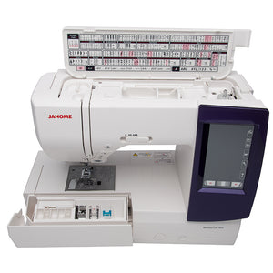 Janome MC9850 Computerized Sewing and Embroidery Machine image # 72709