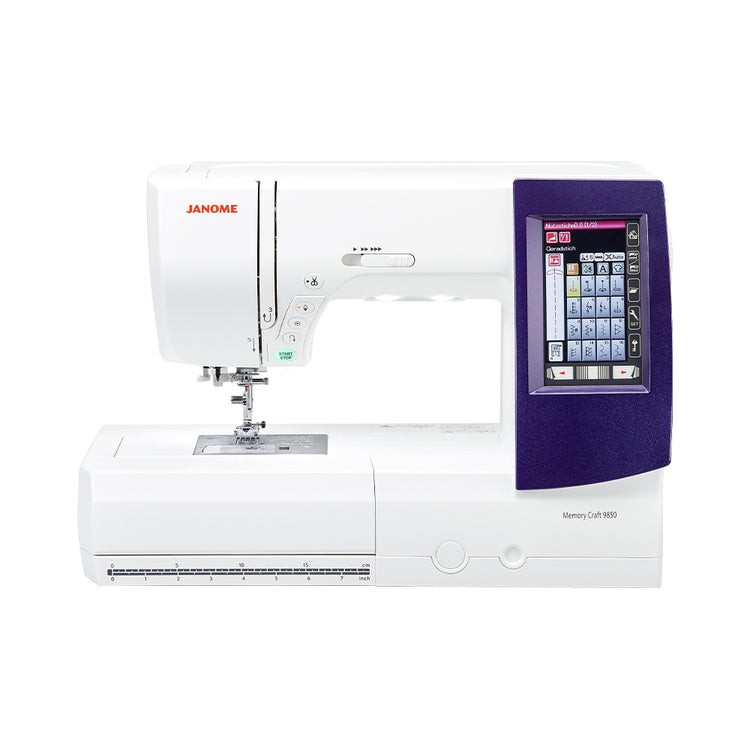 Janome MC9850 Computerized Sewing and Embroidery Machine image # 72712