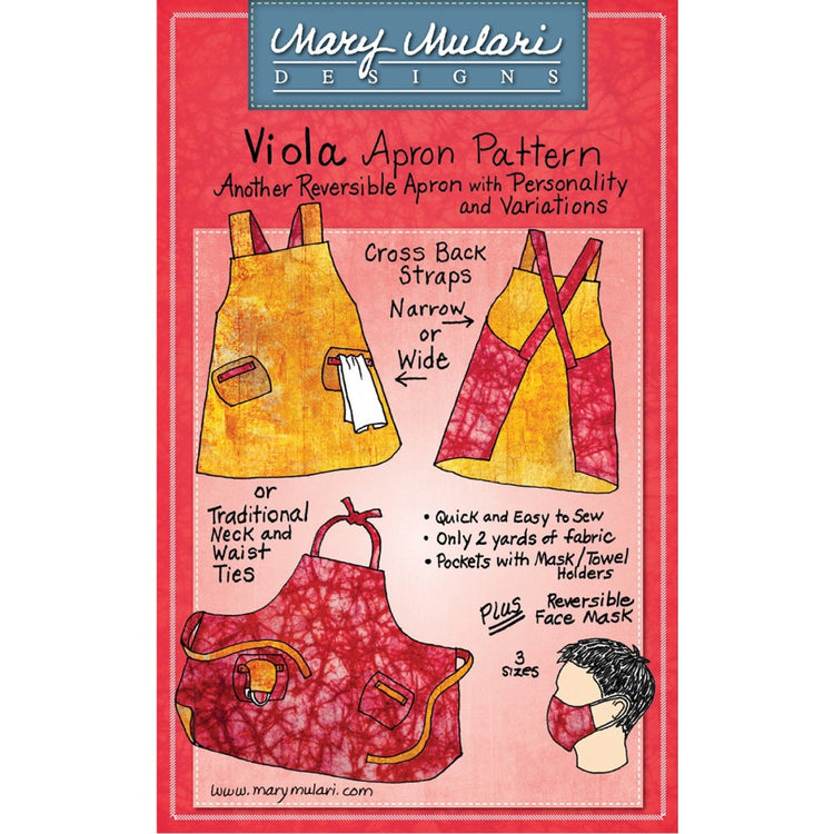 Viola Apron Pattern, Mary Mulari Designs image # 84381