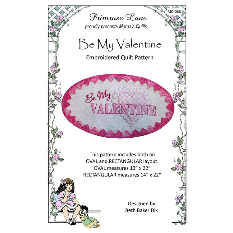 Be My Valentine Pattern, Primrose Lane, Beth Baker Dix image # 38922