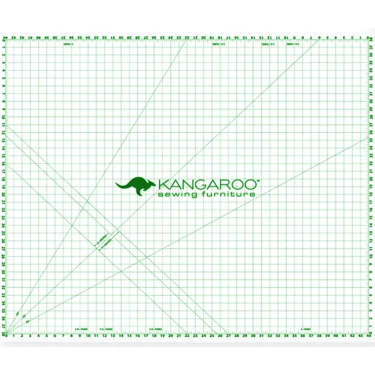 44" X 38" Cutting Mat, Kangaroo image # 82255