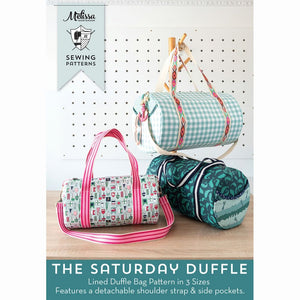 Saturday Duffle Bag Pattern, Melissa Mortenson image # 110124