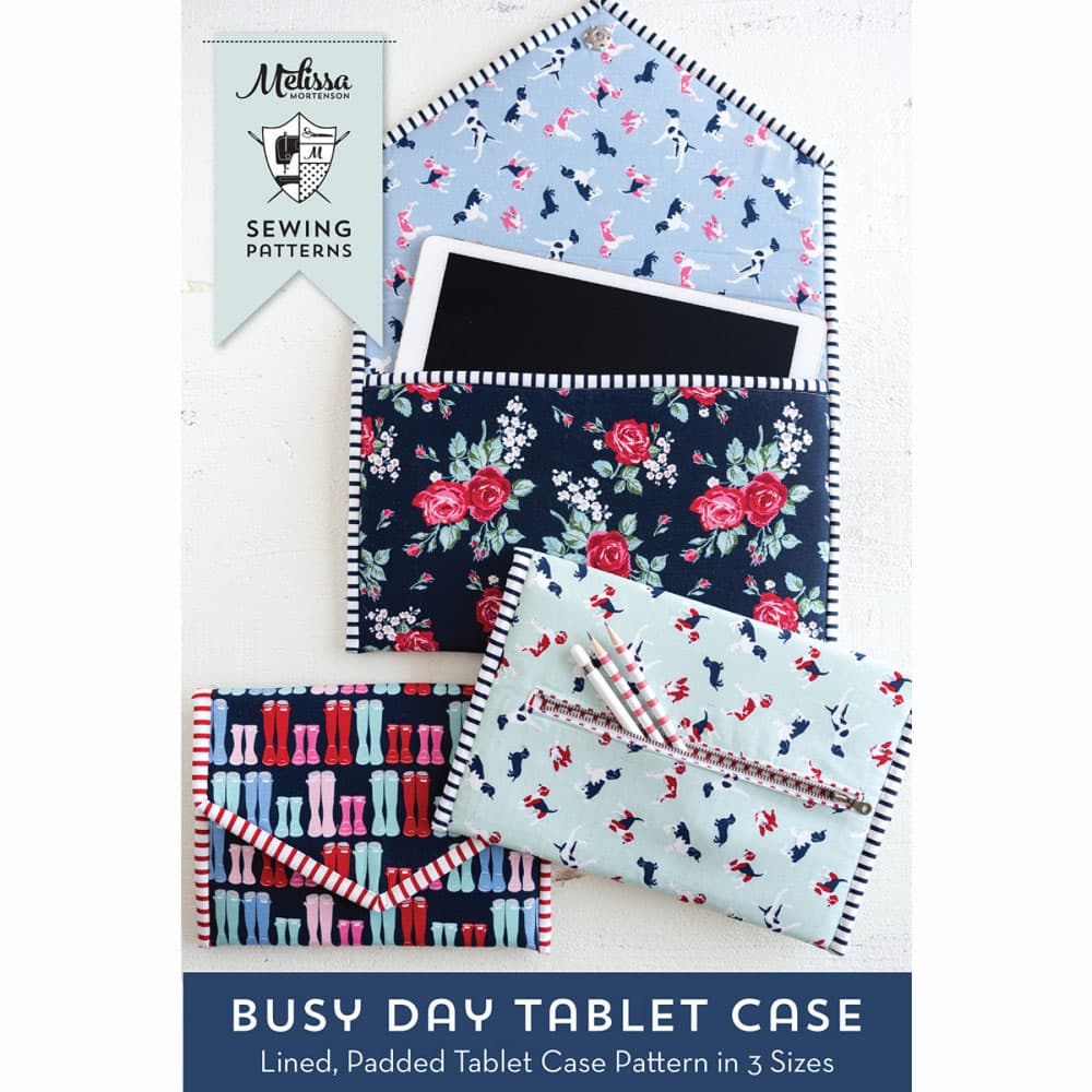 Busy Day Tablet Case Pattern, Melissa Mortenson image # 110154