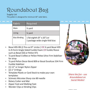 Roundabout Bag Pattern image # 43446