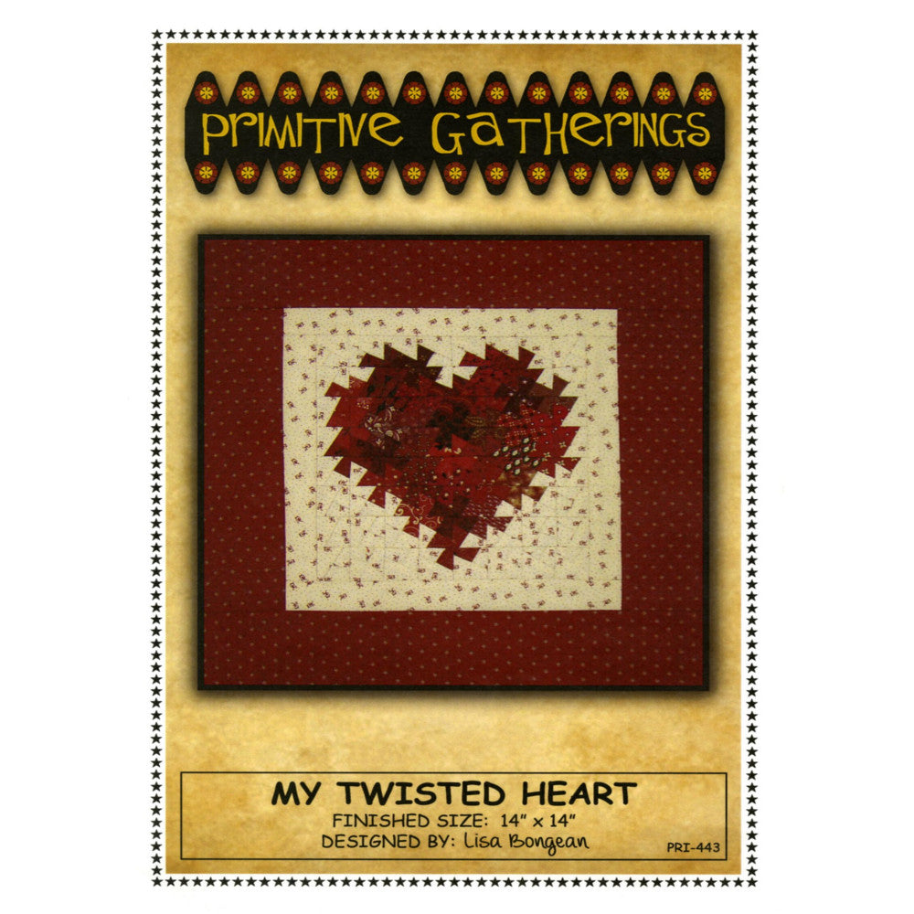 My Twisted Heart Pattern, Primitive Gatherings image # 39007