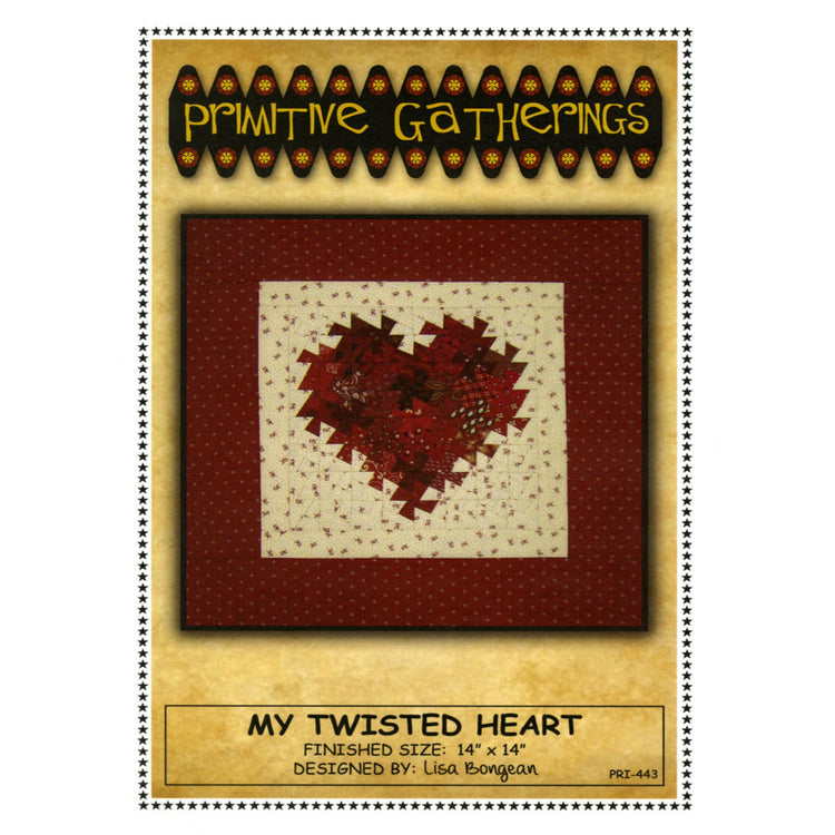 My Twisted Heart Pattern, Primitive Gatherings image # 39007