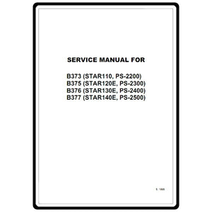 Service Manual, Brother PS2200 image # 15800