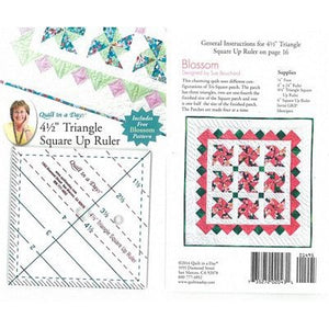 4-1/2" Triangle Square-Up Ruler, Quilt in a Day image # 29441