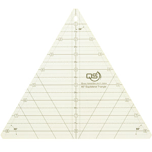 Quilter's Select 60 Degree Triangle Ruler image # 110745