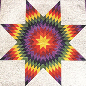 Quiltsmart 58in Lone Star Pattern Kit image # 59156