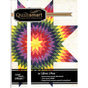 Quiltsmart 58in Lone Star Pattern Kit image # 59155