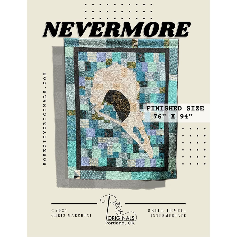 Nevermore Patchwork Quilt Pattern image # 122760