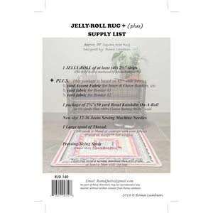 Jelly Roll Rug Plus Pattern image # 54302