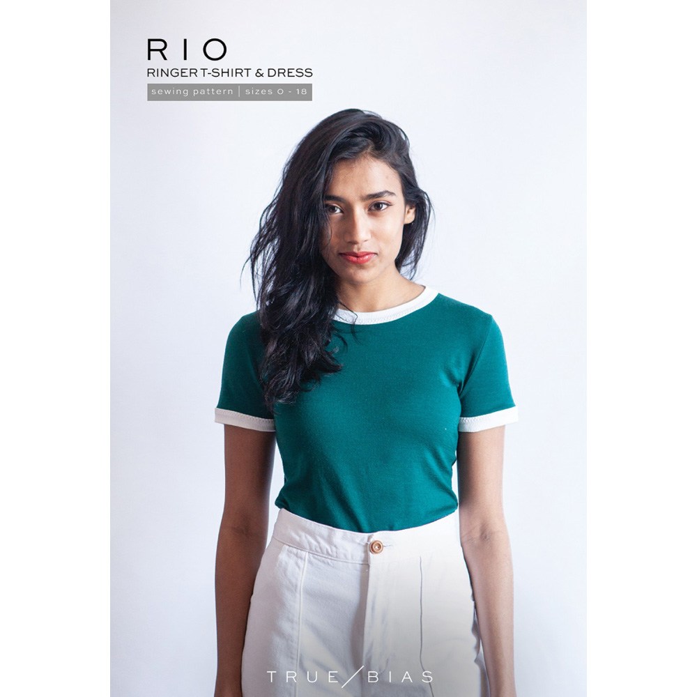 Rio Ringer T-shirt & Dress Pattern - True Bias image # 83912