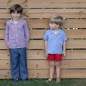 Robert Shirt and Pant Pattern - 6 Months to 6 Years image # 55442