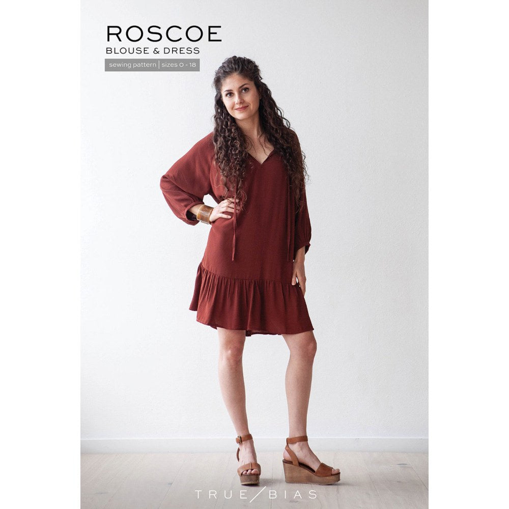 Roscoe Blouse & Dress Pattern - True Bias image # 83900