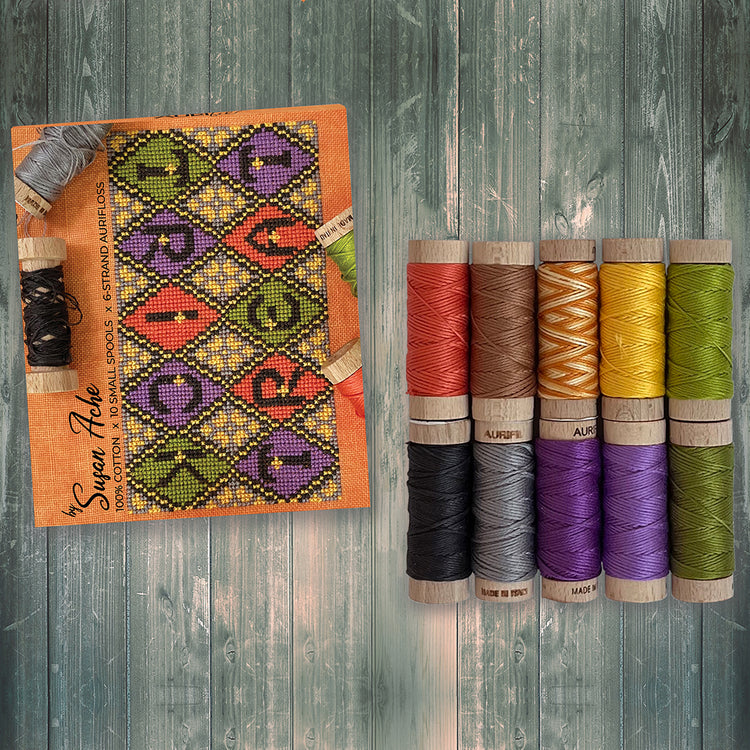 Aurifil Trick or Treat 10 Spool Thread Collection image # 118219