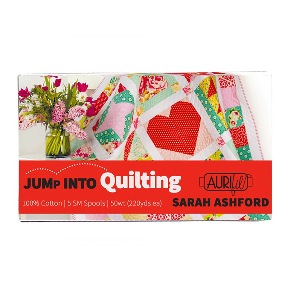 Aurifil, Jump Into Quilting Collection - 5 Spools image # 79795