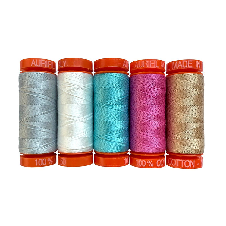 Aurifil, Jump Into Quilting Collection - 5 Spools image # 79796